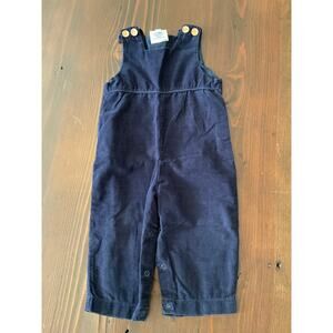 Little English Navy Corduroy‎ Longalls size 12mo